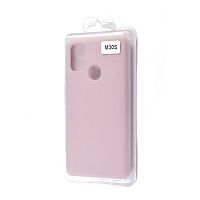 Купить Чехол-накладка для Samsung M307F M30s SILICONE CASE NL закрытый светло-розовый (18) оптом, в розницу в ОРЦ Компаньон
