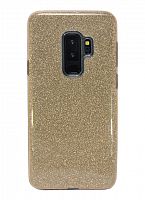 Купить Чехол-накладка для Samsung G965F S9 Plus JZZS Shinny 3в1 TPU золото оптом, в розницу в ОРЦ Компаньон
