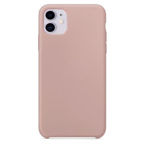 Чехол-накладка для iPhone 11 VEGLAS SILICONE CASE NL светло-розовый (19) оптом, в розницу Центр Компаньон
