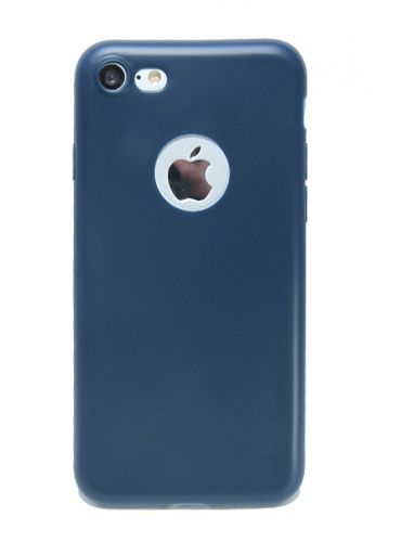 Чехол-накладка для iPhone 7/8/SE FASHION TPU матовый синий - оптовая продажа Чехол-накладка для iPhone 7/8/SE FASHION TPU матовый синий - фото