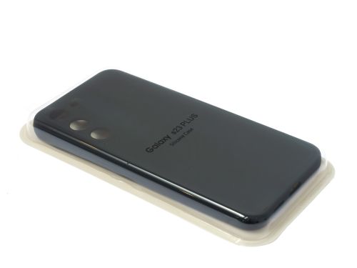 Чехол-накладка для Samsung S916B S23 Plus VEGLAS SILICONE CASE закрытый черный (3) оптом, в розницу Центр Компаньон фото 2