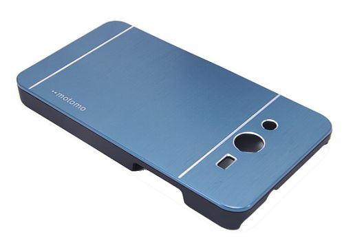 Чехол-накладка для Samsung G355 MOTOMO металл/пластик синий - оптовая продажа фото 3 Чехол-накладка для Samsung G355 MOTOMO металл/пластик синий - фото фото 3