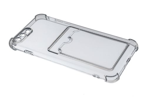 Чехол-накладка для iPhone 7/8 Plus VEGLAS Air Pocket черно-прозрачный оптом, в розницу Центр Компаньон фото 2