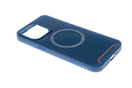Чехол-накладка для iPhone 15 Pro Max GEAR4 TPU поддержка MagSafe коробка синий оптом, в розницу Центр Компаньон фото 2