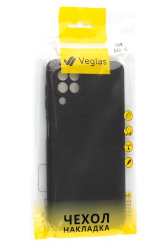 Чехол-накладка для Samsung A225F A22 VEGLAS Air Matte черный оптом, в розницу Центр Компаньон фото 2