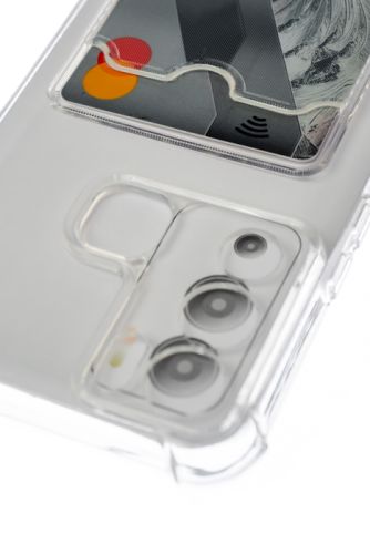 Чехол-накладка для INFINIX Hot 12i VEGLAS Air Pocket прозрачный оптом, в розницу Центр Компаньон фото 3