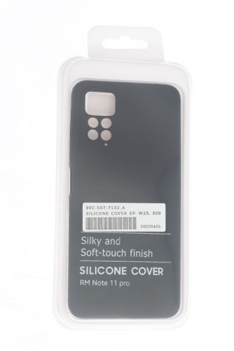 Чехол-накладка для XIAOMI Redmi Note 11 Pro SILICONE CASE NL OP закрытый черный (3) оптом, в розницу Центр Компаньон фото 4