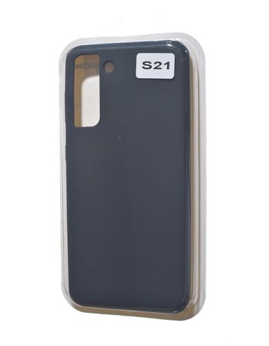 Чехол-накладка для Samsung G991F S21 VEGLAS SILICONE CASE закрытый черный (3) оптом, в розницу Центр Компаньон