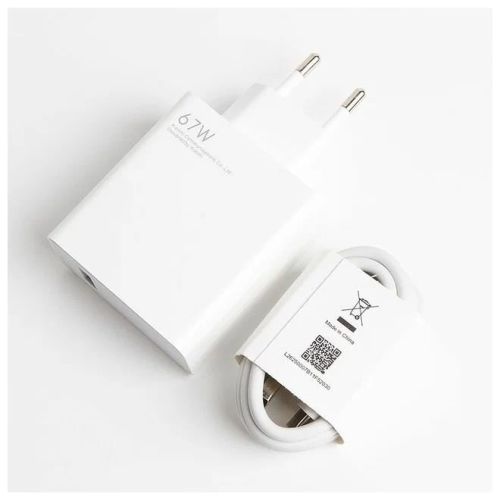 СЗУ USB 6.1A Xiaomi MDY-12-EZ 67W кабель Type-C белый оптом, в розницу Центр Компаньон фото 2
