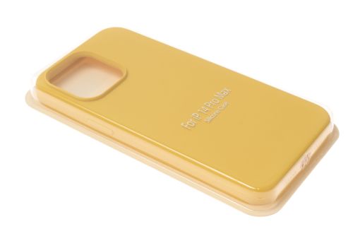 Чехол-накладка для iPhone 14 Pro Max VEGLAS SILICONE CASE NL закрытый желтый (4) оптом, в розницу Центр Компаньон фото 2