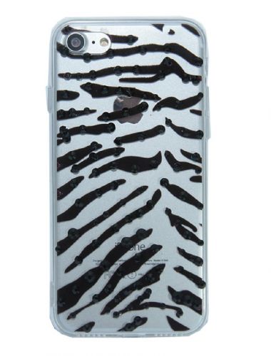 Чехол-накладка для iPhone 7/8/SE YOUNICOU стразы WILD PC+TPU Вид 4 - оптовая продажа Чехол-накладка для iPhone 7/8/SE YOUNICOU стразы WILD PC+TPU Вид 4 - фото