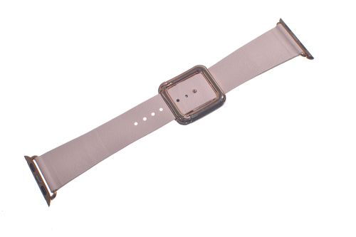Ремешок для Apple Watch Square buckle 38/40/41mm светло-розовый оптом, в розницу Центр Компаньон фото 2