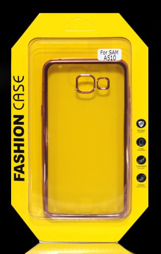 Чехол-накладка для Samsung A510F A5 РАМКА TPU розовое золото  оптом, в розницу Центр Компаньон фото 2