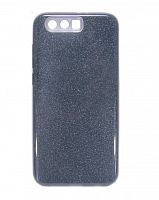 Чехол-накладка для HUAWEI Honor 9 JZZS Shinny 3в1 TPU черная - фото
