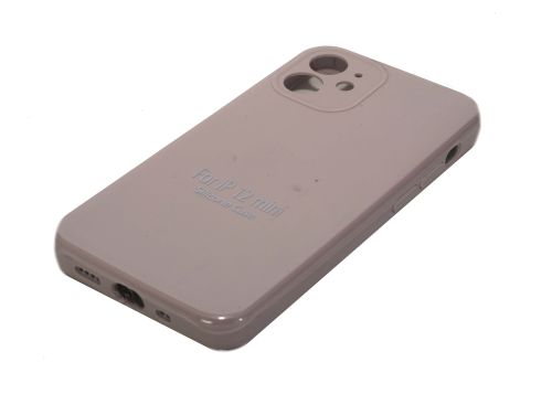Чехол-накладка для iPhone 12 Mini VEGLAS SILICONE CASE NL Защита камеры светло-розовый (19) оптом, в розницу Центр Компаньон фото 2