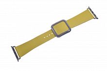 Купить Ремешок для Apple Watch Square buckle 38/40/41mm желтый оптом, в розницу в ОРЦ Компаньон