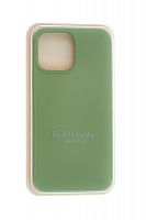 Купить Чехол-накладка для iPhone 13 Pro Max VEGLAS SILICONE CASE NL закрытый оливковый (1) оптом, в розницу в ОРЦ Компаньон