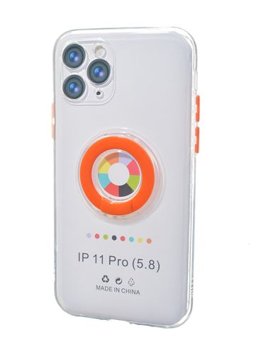 Чехол-накладка для iPhone 11 Pro NEW RING TPU оранжевый оптом, в розницу Центр Компаньон фото 2