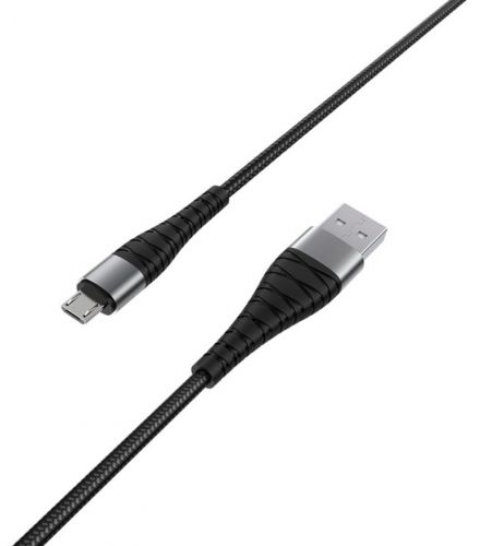 Кабель USB-Micro USB BOROFONE BX32 Munificent 2.4A 1м черный - оптовая продажа фото 2 Кабель USB-Micro USB BOROFONE BX32 Munificent 2.4A 1м черный - фото фото 2