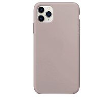 Чехол-накладка для iPhone 11 Pro Max SILICONE CASE закрытый кремовый (11) - фото