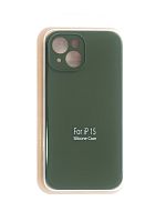 Купить Чехол-накладка для iPhone 15 VEGLAS SILICONE CASE NL Защита камеры хаки (64) оптом, в розницу в ОРЦ Компаньон