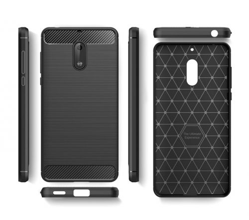 Чехол-накладка для Nokia 6 009508 ANTISHOCK черный - оптовая продажа фото 3 Чехол-накладка для Nokia 6 009508 ANTISHOCK черный - фото фото 3