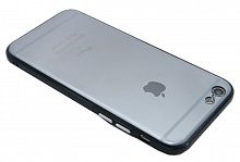 Чехол-накладка для iPhone 6/6S JZZS NEW Acrylic TPU+PC пакет черный - фото