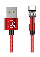 Купить Кабель USB Type-C USAMS US-SJ473 U59 Rotatable Magnetic 1м красный оптом, в розницу в ОРЦ Компаньон