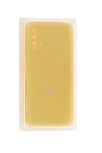 Чехол-накладка для XIAOMI Redmi 9T VEGLAS SILICONE CASE закрытый желтый (20) оптом, в розницу Центр Компаньон