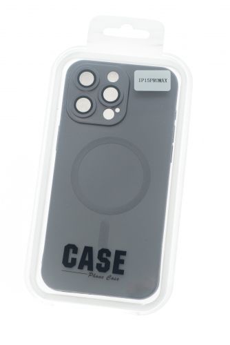 Чехол-накладка для iPhone 15 Pro Max VEGLAS Lens Magnetic серый оптом, в розницу Центр Компаньон фото 4