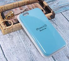 Купить Чехол-накладка для iPhone 6/6S SILICONE CASE AAA голубой  оптом, в розницу в ОРЦ Компаньон