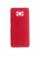 Купить Чехол-накладка для XIAOMI Poco X3 NFC SILICONE CASE OP закрытый красный (1) оптом, в розницу в ОРЦ Компаньон