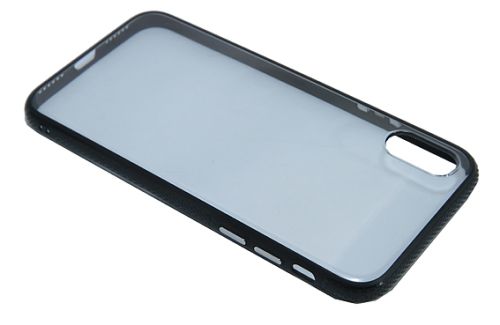 Чехол-накладка для iPhone X/XS JZZS NEW Acrylic TPU+PC пакет черный оптом, в розницу Центр Компаньон фото 2