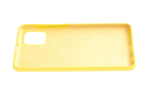 Чехол-накладка для Samsung A315F A31 SILICONE CASE NL OP закрытый желтый (20) оптом, в розницу Центр Компаньон фото 3