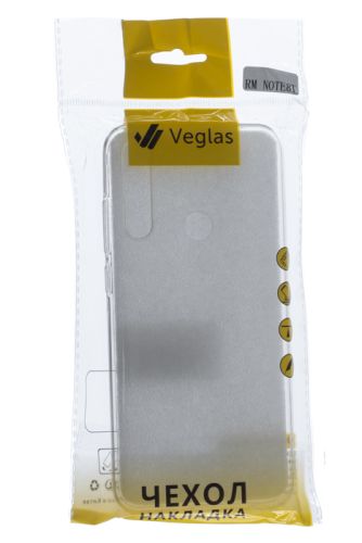 Чехол-накладка для XIAOMI Redmi Note 8T VEGLAS Air прозрачный оптом, в розницу Центр Компаньон фото 3