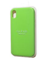 Купить Чехол-накладка для iPhone XR VEGLAS SILICONE CASE NL закрытый ярко-зеленый (31) оптом, в розницу в ОРЦ Компаньон