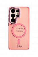 Чехол-накладка для Samsung S948 S26 Ultra VEGLAS Fog Magnetic розовый - фото