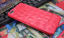 Купить Чехол-накладка для iPhone 7/8 Plus JZZS Diamond TPU красная оптом, в розницу в ОРЦ Компаньон