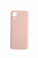 Чехол-накладка для Samsung A032F A03 Core SILICONE CASE NL OP закрытый светло-розовый (18) - фото