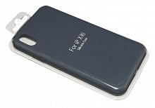 Купить Чехол-накладка для iPhone XR VEGLAS SILICONE CASE NL закрытый темно-синий (8) оптом, в розницу в ОРЦ Компаньон