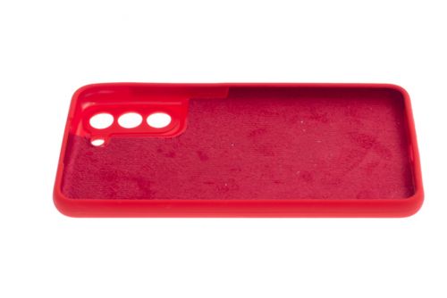 Чехол-накладка для Samsung G9900F S21 FE SILICONE CASE NL OP закрытый красный (1) - оптовая продажа фото 3 Чехол-накладка для Samsung G9900F S21 FE SILICONE CASE NL OP закрытый красный (1) - фото фото 3