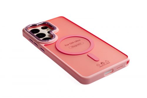Чехол-накладка для Samsung S948 S26 Ultra VEGLAS Fog Magnetic розовый - оптовая продажа фото 3 Чехол-накладка для Samsung S948 S26 Ultra VEGLAS Fog Magnetic розовый - фото фото 3