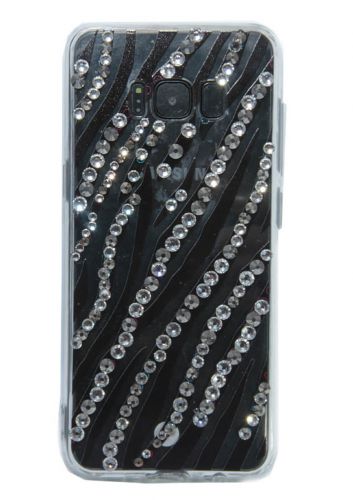 Чехол-накладка для SAMSUNG G955F S8 Plus YOUNICOU стразы WILD PC+TPU Вид 2 - фото фото 3