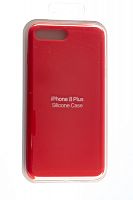 Купить Чехол-накладка для iPhone 7/8 Plus SILICONE CASE 007001 красный оптом, в розницу в ОРЦ Компаньон