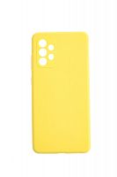 Купить Чехол-накладка для Samsung A725F A72 SILICONE CASE NL OP закрытый желтый (20) оптом, в розницу в ОРЦ Компаньон