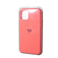 Купить Чехол-накладка для iPhone 11 Pro Soft Touch Love темно-розовый оптом, в розницу в ОРЦ Компаньон
