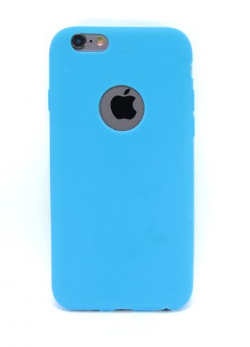 Чехол-накладка для iPhone 6/6S NEW СИЛИКОН 100% ультратон синий - оптовая продажа Чехол-накладка для iPhone 6/6S NEW СИЛИКОН 100% ультратон синий - фото