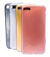 Купить Чехол-накладка для iPhone 7/8/SE JZZS Painted TPU One side розовое золото оптом, в розницу в ОРЦ Компаньон