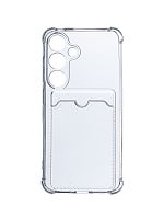 Купить Чехол-накладка для Samsung S921B S24 VEGLAS Air Pocket прозрачный оптом, в розницу в ОРЦ Компаньон