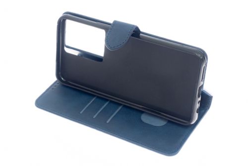 Чехол-книжка для Infinix Note 12 BUSINESS PLUS синий - фото фото 4